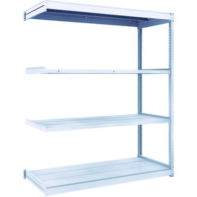 トラスコ中山 TRUSCO TUG型軽中量棚200kg連結 1540X624XH1800 4段 TUG200-65L-4B 1台(1個)（直送品）