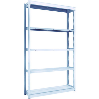 トラスコ中山 TRUSCO TUG型軽中量棚200kg単体 1240X324XH2100 5段 TUG200-74K-5 1台(1個)（直送品）