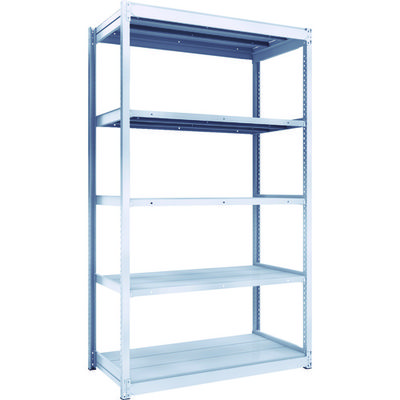 トラスコ中山 TRUSCO TUG型軽中量棚200kg単体 1240X624XH2100 5段 TUG200-74L-5 1台(1個)（直送品）