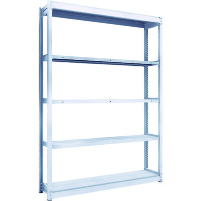 トラスコ中山 TRUSCO TUG型軽中量棚200kg単体 1540X324XH2100 5段 TUG200-75K-5 1台(1個)（直送品）