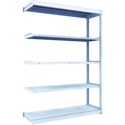 トラスコ中山 TRUSCO TUG型軽中量棚200kg連結 1540X474XH2100 5段 TUG200-75S-5B 1台(1個)（直送品）