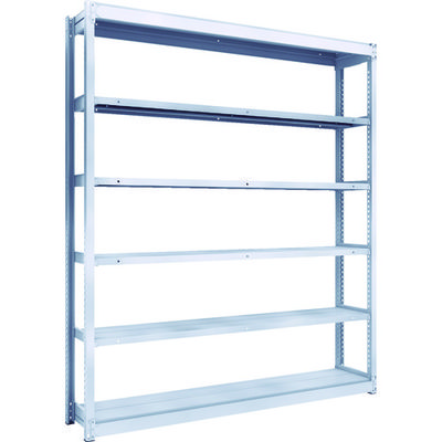 TRUSCO TUG型軽中量ボルトレス棚 200kg 単体型 1840×324×H2100 6段 TUG200-76K-6 1台(1個)（直送品）