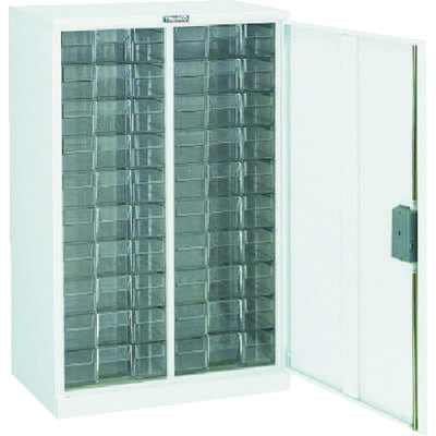 トラスコ中山 TRUSCO カタログケース 片開 深型2列10段 W A2C10D-W 1台 856-3641（直送品）