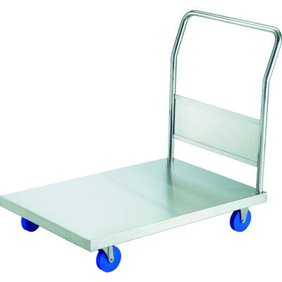 トラスコ中山 TRUSCO オールステンレス台車 800X450 φ100MC AS-3-100MC 1台 859-1121（直送品）