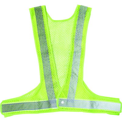 ミズケイ サマーベスト「涼風」(イエロー) 5941032 1枚(1着) 144-1648（直送品）