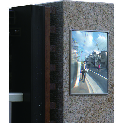 コミー FFミラー車出口<接着タイプ> 150×210 F15 1個 395-3793（直送品）