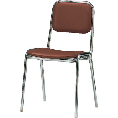 藤沢工業 TOKIO 食堂用チェア 全幅×全高(mm):423×761 ブラウン FSC-200-BR 1脚 464-5855（直送品）