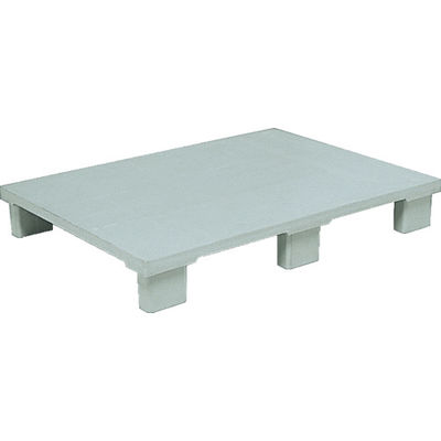 日本プラパレット NPC プラスチックパレットSX-089065E4 単面四方差し グレー SX-089065E4 1枚 463-4845（直送品）