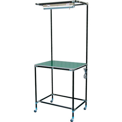 スペーシア セル作業台基本形SPDーTー1B 静電黒色仕様 SPD-T-1B 1台 460-1246（直送品）