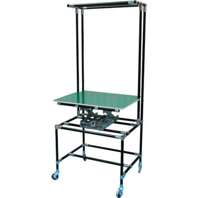 スペーシア セル作業台テーブル昇降機付SPDーTー3B 静電黒色仕様 SPD-T-3B 1台 460-1254（直送品）