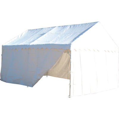 旭産業 旭 防災用テント 2間X4間 四方幕付 白 NHTS-54S 1台 491-7731（直送品）