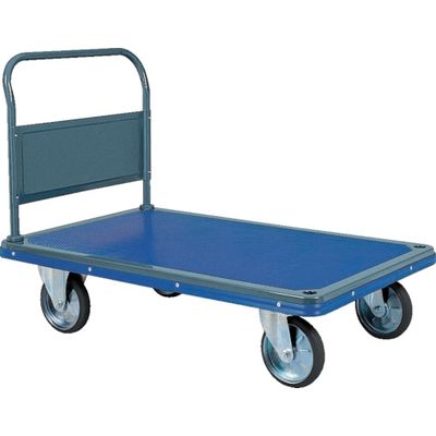 石川製作所 アイケー プレス製運搬車 固定ハンドルタイプ 均等荷重500kg 502 1台 341-8359（直送品）