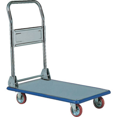 石川製作所 アイケー ステンレス製運搬車 折り畳みハンドルタイプ 均等荷重150kg SUS101 1台 456-0809（直送品）