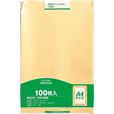 マルアイ 事務用封筒 角2 100枚*5 PK-128（5）（直送品）