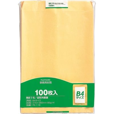 マルアイ 事務用封筒 角1 100枚*5 PK-118（5）（直送品）