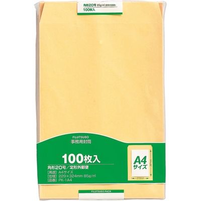 マルアイ 事務用封筒 角20 100枚*5 PK-1A4（5）（直送品）