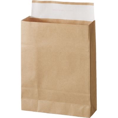 スーパーバッグ 宅配袋 未晒 小 100枚入 23500750（直送品）