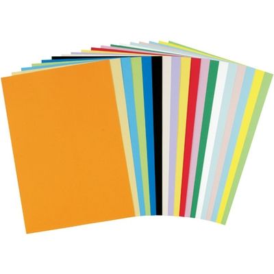 やよいカラー 8ツ切 もも 100枚 ヤヨイカラー 8ツギリ モモ100マイ 北越コーポレーション（直送品）