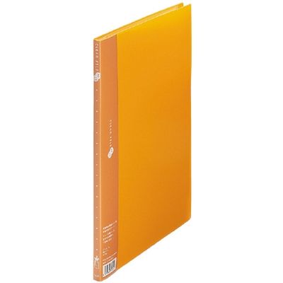 プラス クリアーファイル10P A4S 黄 10冊 FC-121EL 1セット（直送品）
