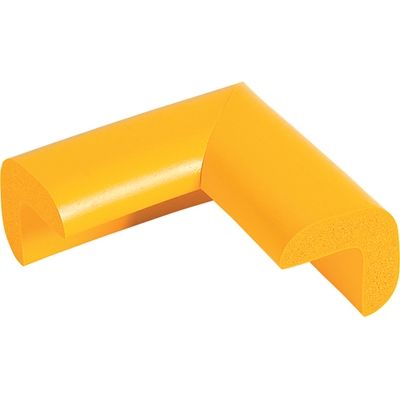 安心クッション L字コーナー 細 黄色 4個組 アンシンLコーナーホソ キイロ4コ カーボーイ（直送品）