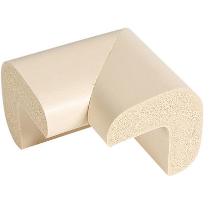 安心クッション L字コーナー 大 IV 4個組 アンシンLコーナーダイ アイボリ4コ カーボーイ（直送品）