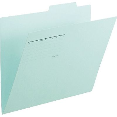 プラス 個別フォルダー B4E 青 10枚 FL-068IFBL（10）（直送品）