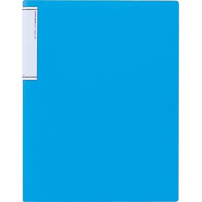 リヒトラブ クリヤーブック 青 10冊 N-7110-8-10 1セット（直送品）