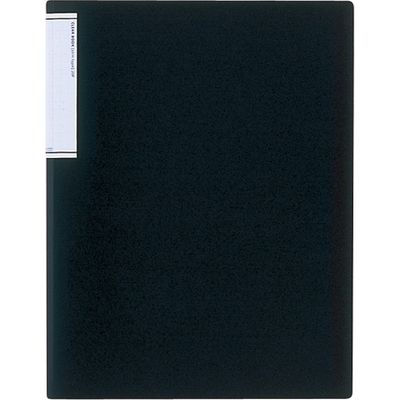 リヒトラブ クリヤーブック 黒 10冊 N-7110-24-10 1セット（直送品）