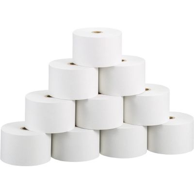 クリエイティア レジ用ロール紙 普通紙 10巻 NR45R（直送品）