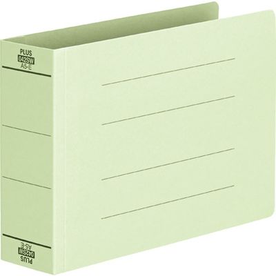 プラス フラットファイル厚とじNo.042SWグリン10冊 NO.042SW10GR（直送品）
