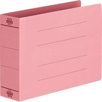 プラス フラットファイル厚とじNo.042SWピンク10冊 NO.042SW10PK（直送品）