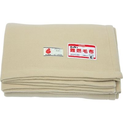 ニッケ商事 難燃性フリース毛布 N301130（直送品）