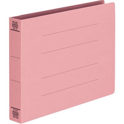 プラス フラットファイル 042NW A5E ピンク 10冊 NO042NW10PK（直送品）