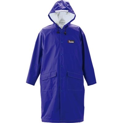 川西工業 防水レインパーカー ブルー #3535（直送品）