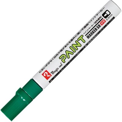 寺西化学工業 ペイントマーカーSR 中字 No.550 緑 MSR550-T4（直送品）