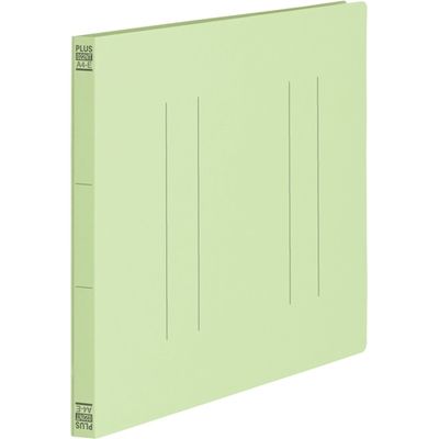 プラス フラットファイル縦罫A4E GR 10冊 No.022NT（直送品）