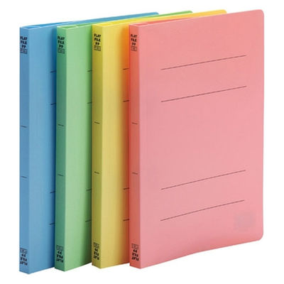 ビュートン フラットファイルPP B5S ブルー FF-B5S-B（直送品）