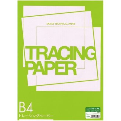 SAKAEテクニカルペーパー B4 Sトレーシング 50枚 STP-B4K-45（直送品）