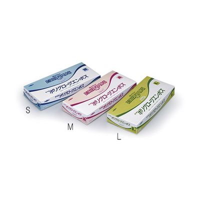 共和 ポリグローブ エンボス(箱入り) S 1ケース(100枚×40箱入) LH-810-SN 1ケース(4000枚) 61-9711-61（直送品）