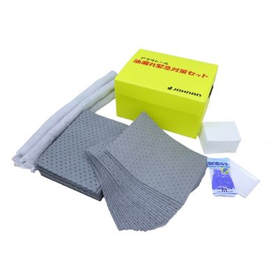 JOHNAN アブラトール 油水兼用緊急対策セット(BOXあり) E-1 1セット 63-1202-08（直送品）
