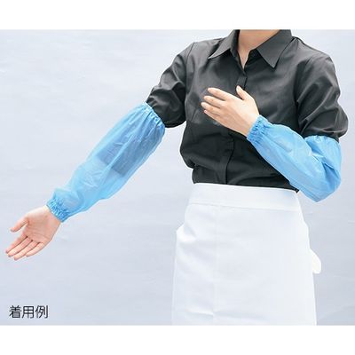 ホワイトマックス ウレタン腕カバー 12双入 A-25 1袋(12双) 62-9849-05（直送品）