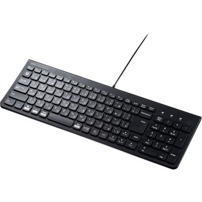 有線キーボード　パンタグラフ　コンパクト　ブラック　SKB-SL31BK　サンワサプライ　1個（直送品）