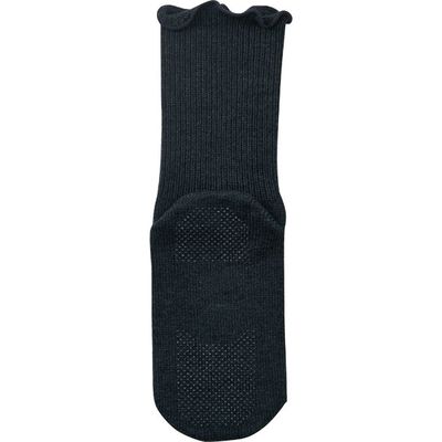 神戸生絲 極上しめつけません 特大サイズすべり止め付 チャコール 4697　【介護用衣類】介援隊カタログ U0763（直送品）