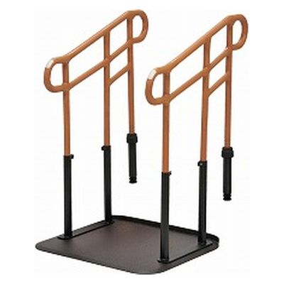 モルテン ルーツ　あがりかまちタイプ高さL型　両手すり　MNTPKL2BR 4905741906931 1台（直送品）