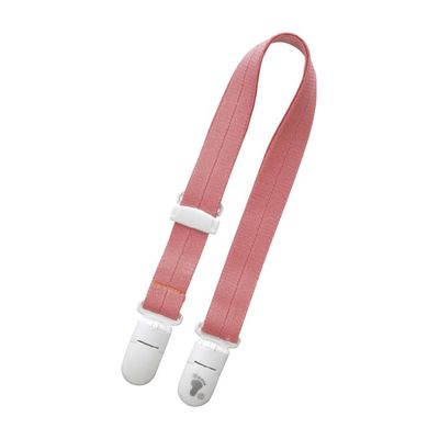 お食事エプロン　のびるクリップ　403783　ピンク 4956994400554 1個 フットマーク（直送品）