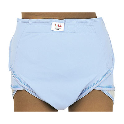 松本ナース産業 紙オムツ用おむつカバー　404　サックス　L-LL 4964828040456 1枚（直送品）