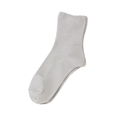 神戸生絲 婦人シルク混楽らくソックス 3970 グレー 4971751029892 1足（直送品）