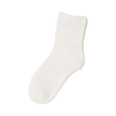 神戸生絲 婦人シルク混楽らくソックス 3970 オフホワイト 4971751029908 1足（直送品）