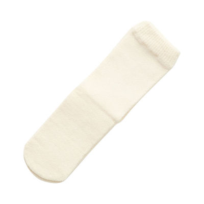 神戸生絲 婦人シルク混 おやすみくつ下 SY306 オフホワイト 4971751032328 1足（直送品）