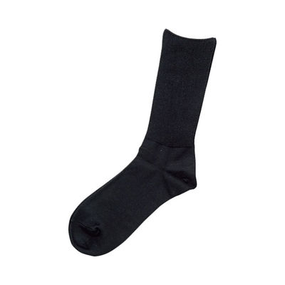 神戸生絲 紳士シルク混楽らくソックス 5970 ブラック 4971751113744 1ケース(10足入)（直送品）